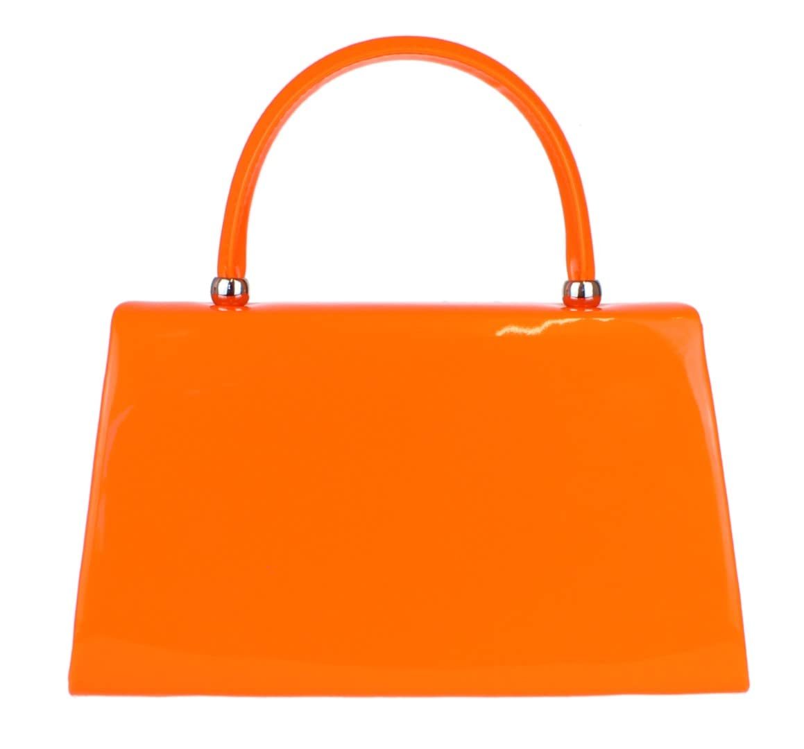Клатч Girly Handbags лакированный, женский, маленький, жесткий, фото №3