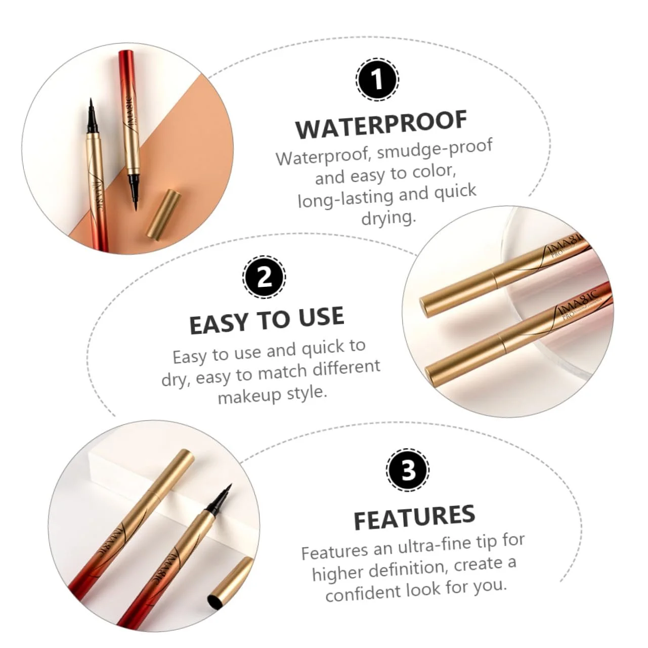 Підводка для очей DOITOOL Рідка, фото №7