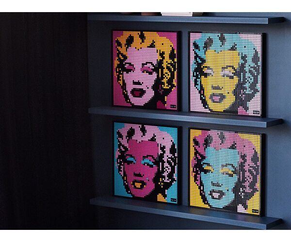 Конструктор LEGO Art Мэрилин Монро Энди Уорхола 31197, фото №9 Конструктор LEGO Art Мэрилин Монро Энди Уорхола 31197, фото №9