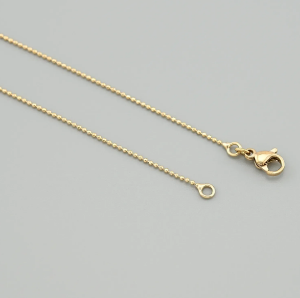 Ланцюжок позолочений на шию, жіночий, 60 см, фото №2 Ланцюжок позолочений на шию, жіночий, 60 см, фото №2