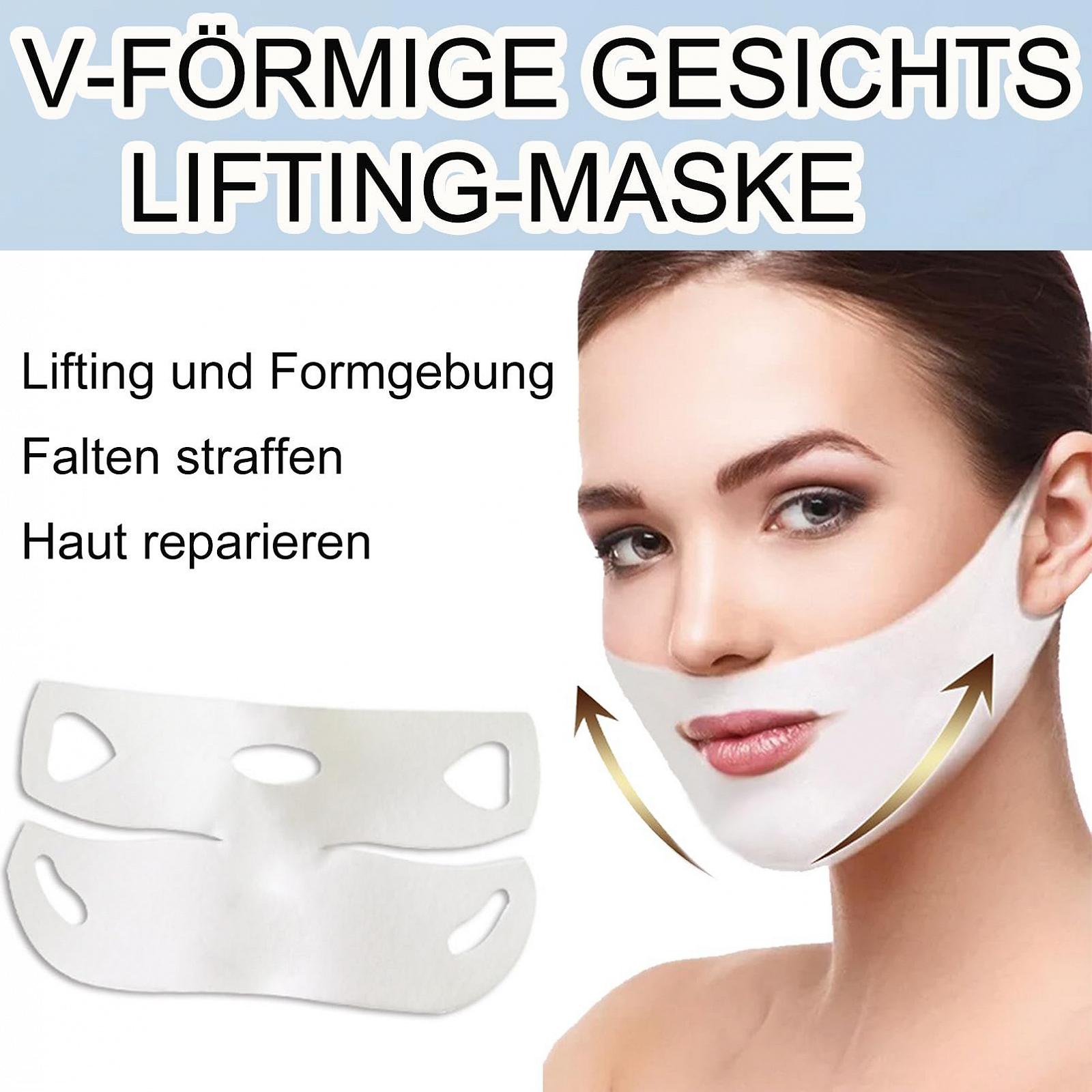 Маска для обличчя V-line, маска для підтяжки підборіддя, проти зморшок, фото №3