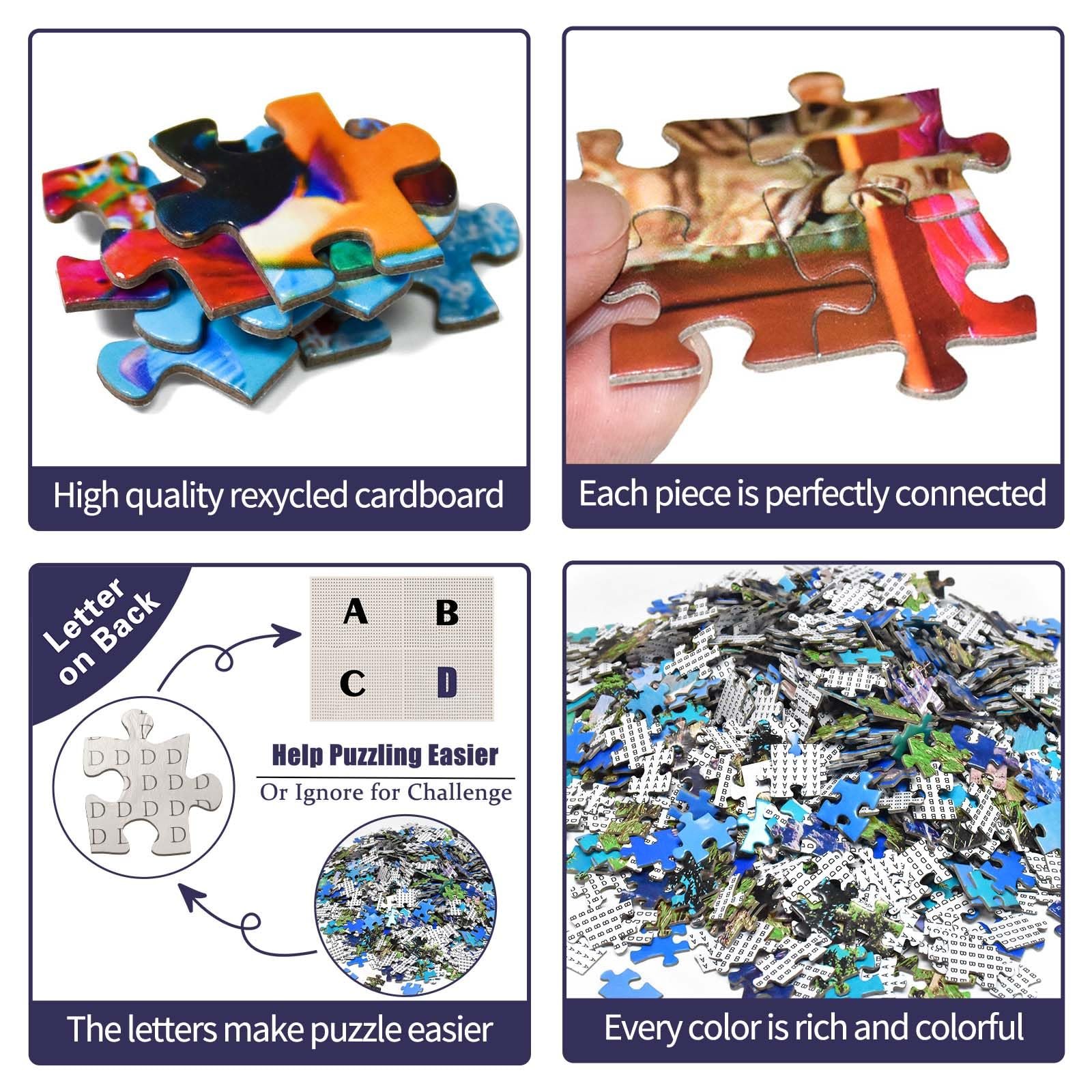 Пазл Fantasy Tree Houses 1000 елементів 70 x 50 см 1.8 мм, фото №4