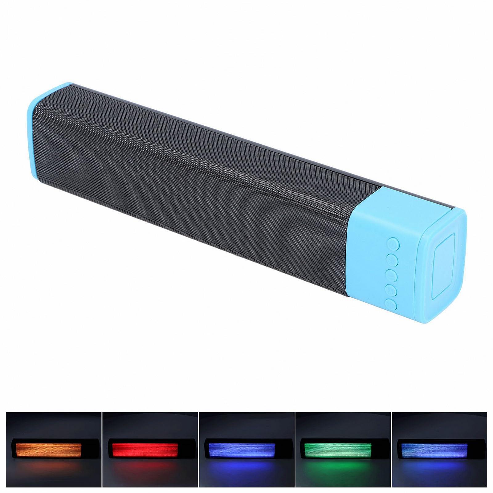 Soundbar VBESTLIFE RGB 2.0 Channel Multicolor BT USB AUX для Laptop Phone (Blue), фото №6