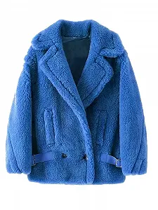 Женское шерстяное пальто- teddy FLAVOR synthetic.ua - Фото 1