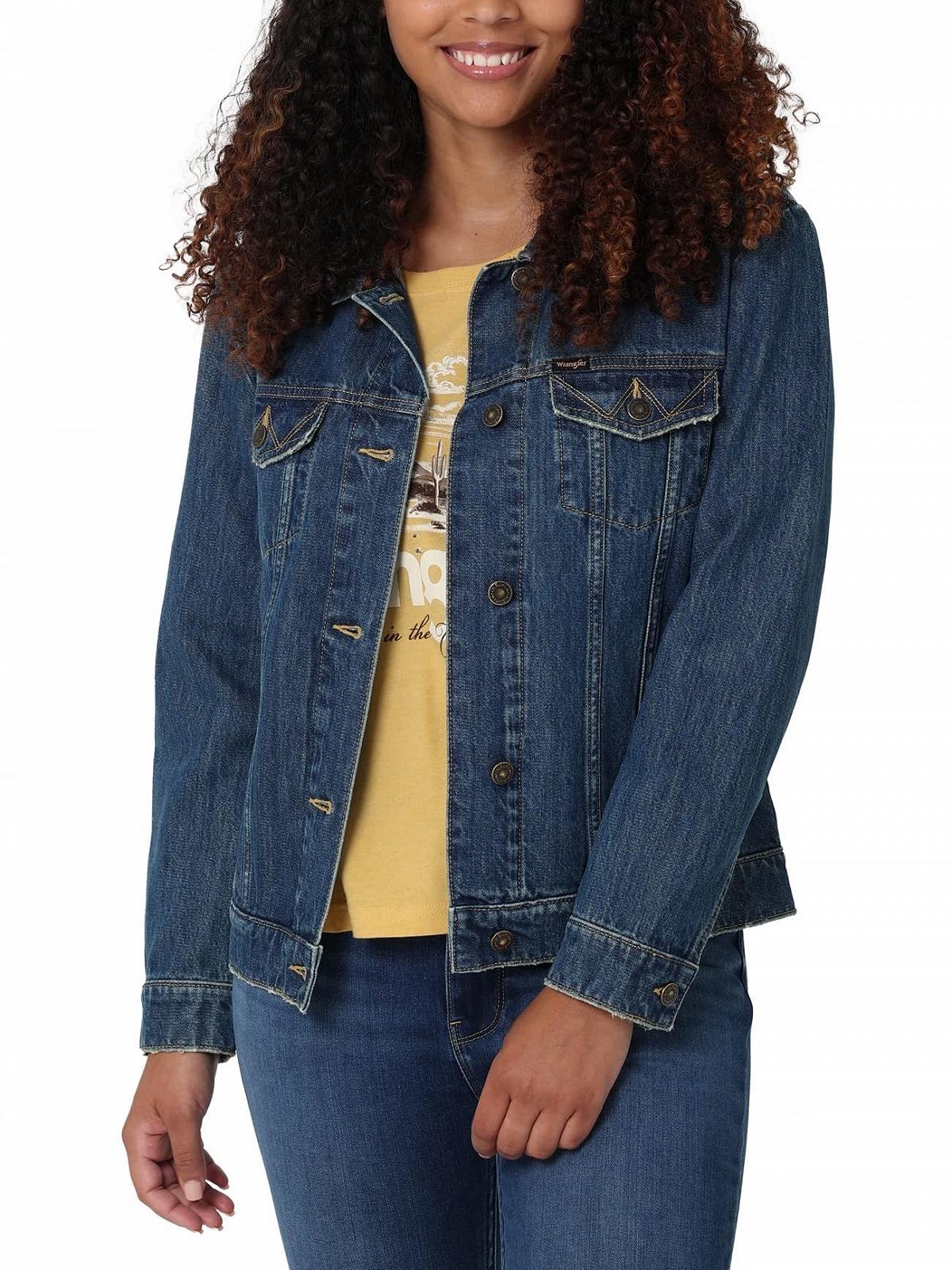 Джинсова куртка Wrangler Relaxed Fit Memory Maker, фото №1