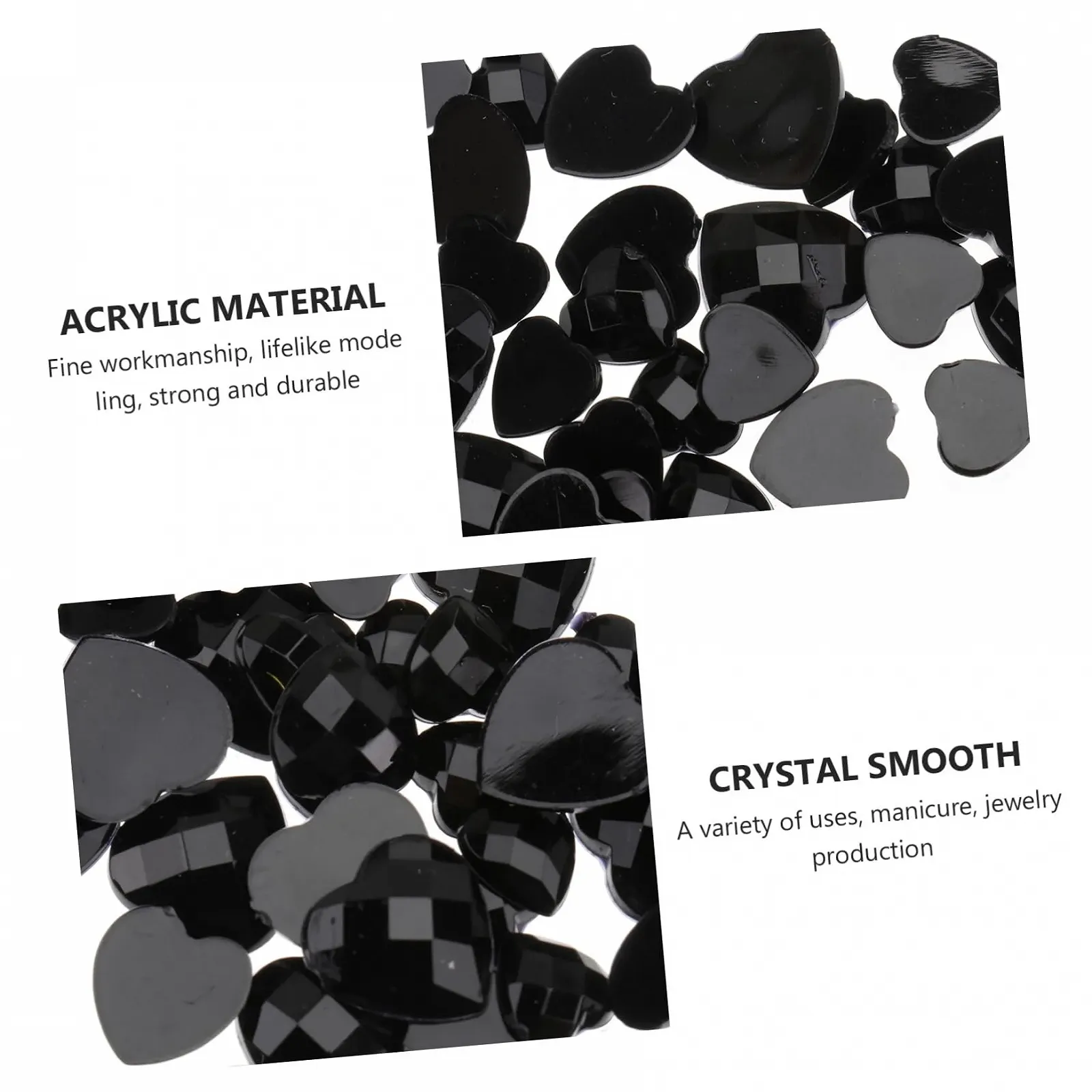 Прикраса для нігтів Серце,, фото №7