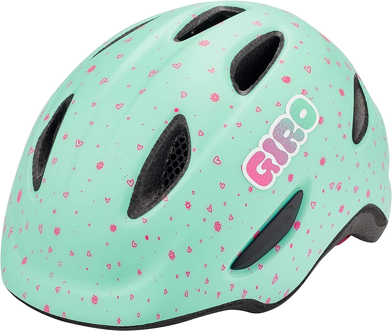 Шолом велосипедний Giro Scamp XS, матовий, бірюзовий, фото №1