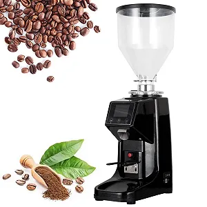 Кофемолка полуавтоматическая Professional 60 mm с 0.5 L/1 L, 3 режима, 19 настроек помола, для кафе, ресторанов и офиса - Фото 1