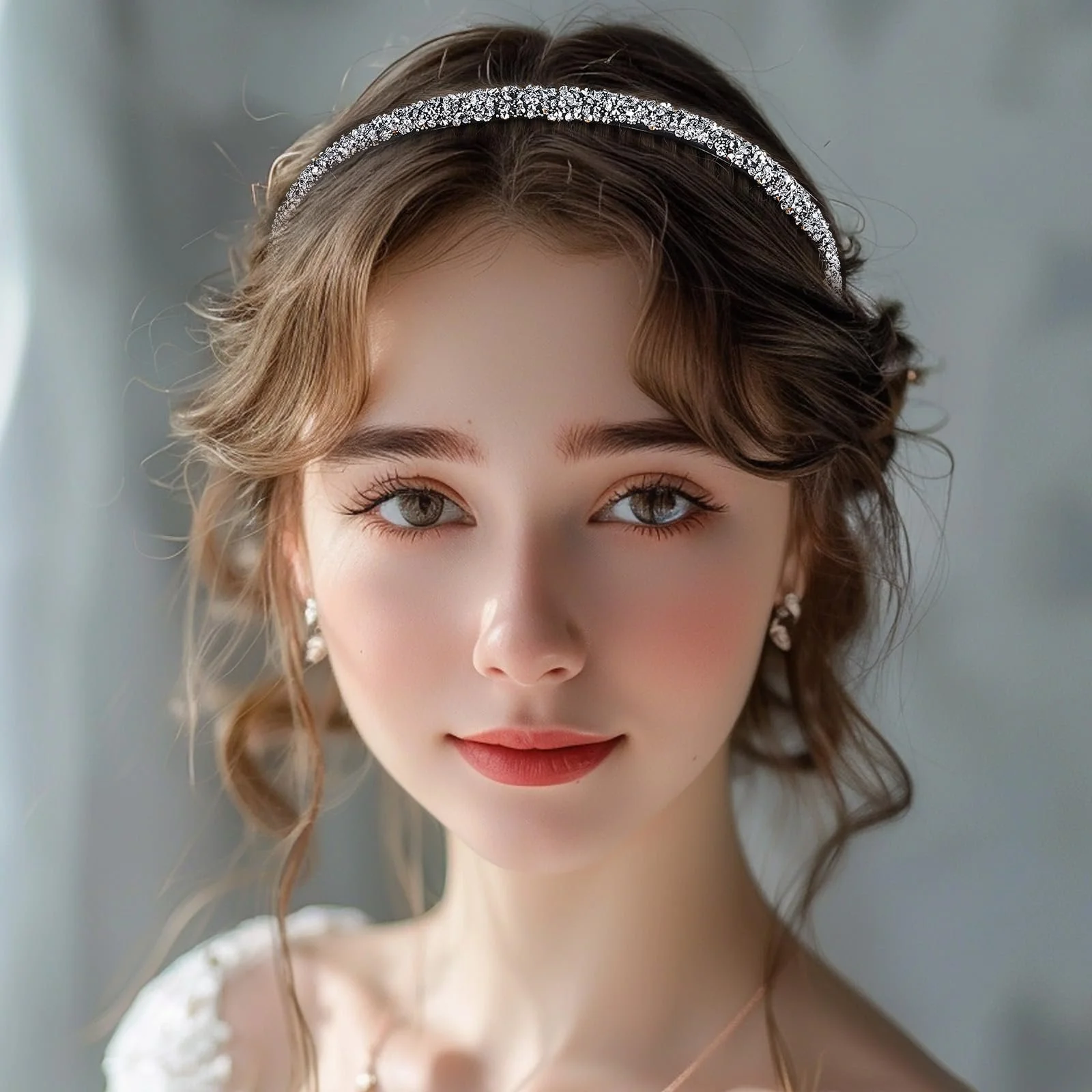 Обруч со стразами, набор 4 шт., фото №3 Обруч со стразами, набор 4 шт., фото №3