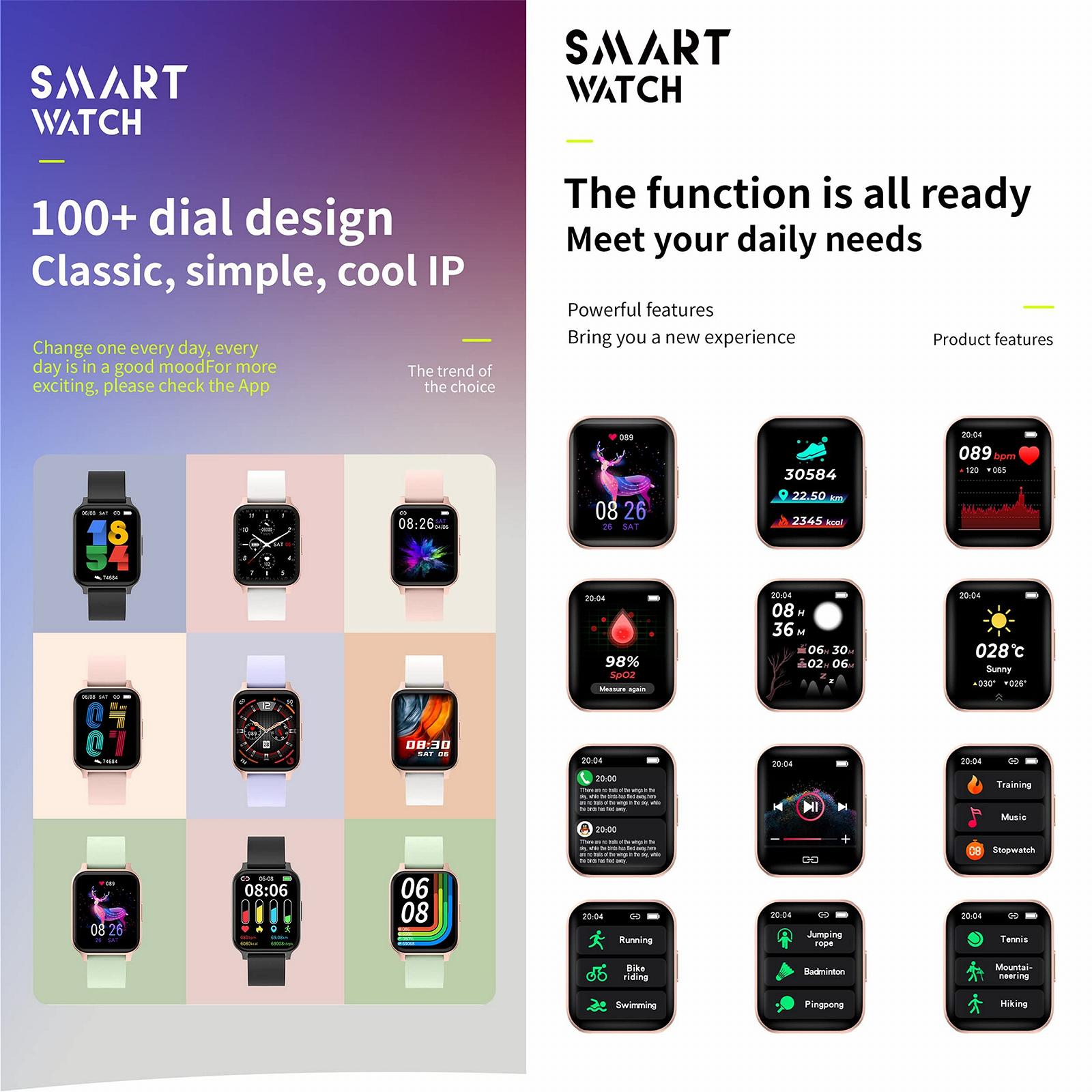 Смартчасы IP68 Водонепроницаемый, фото №4 Смартчасы IP68 Водонепроницаемый, фото №4