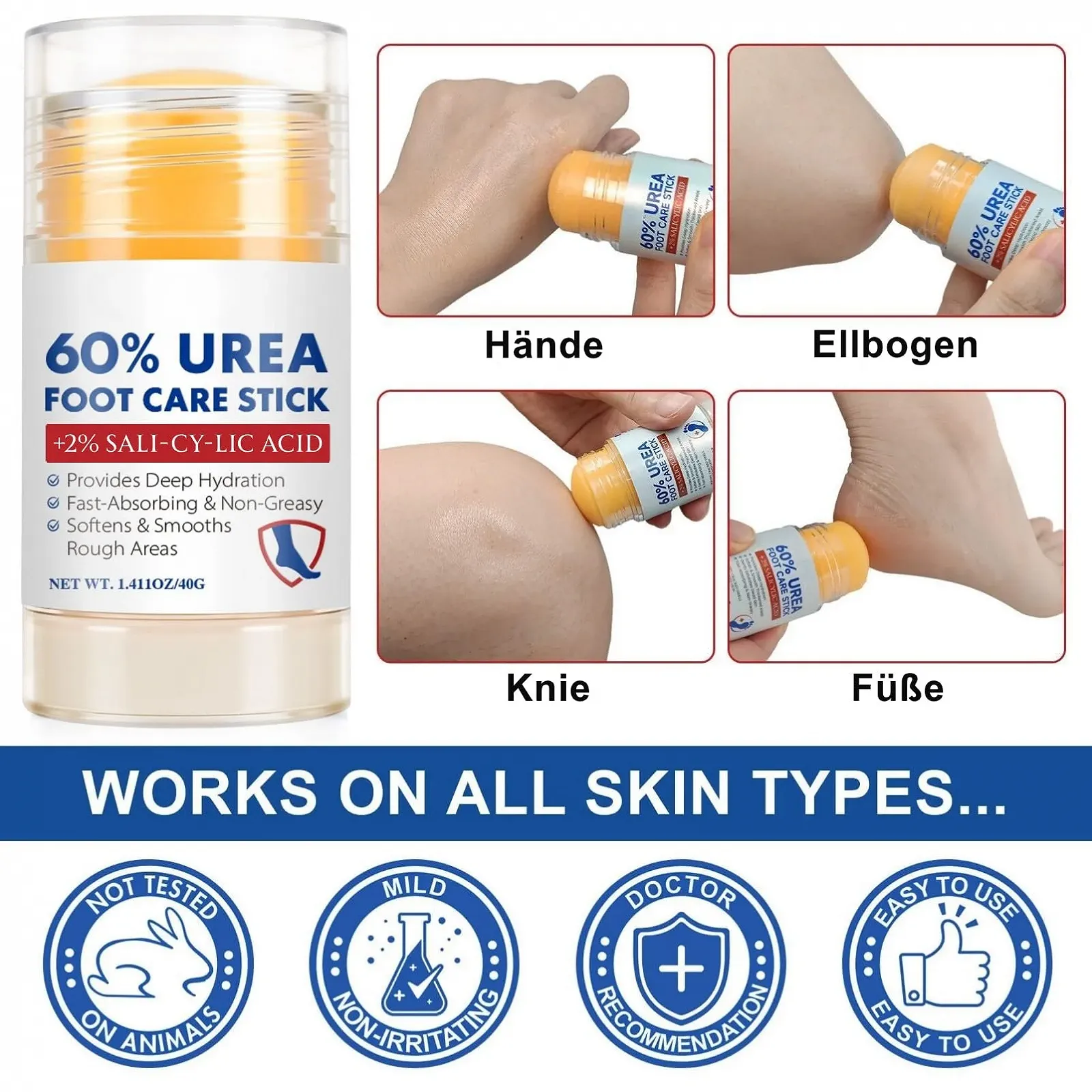 Стик-крем для ног увлажняющий против трещин, фото №9