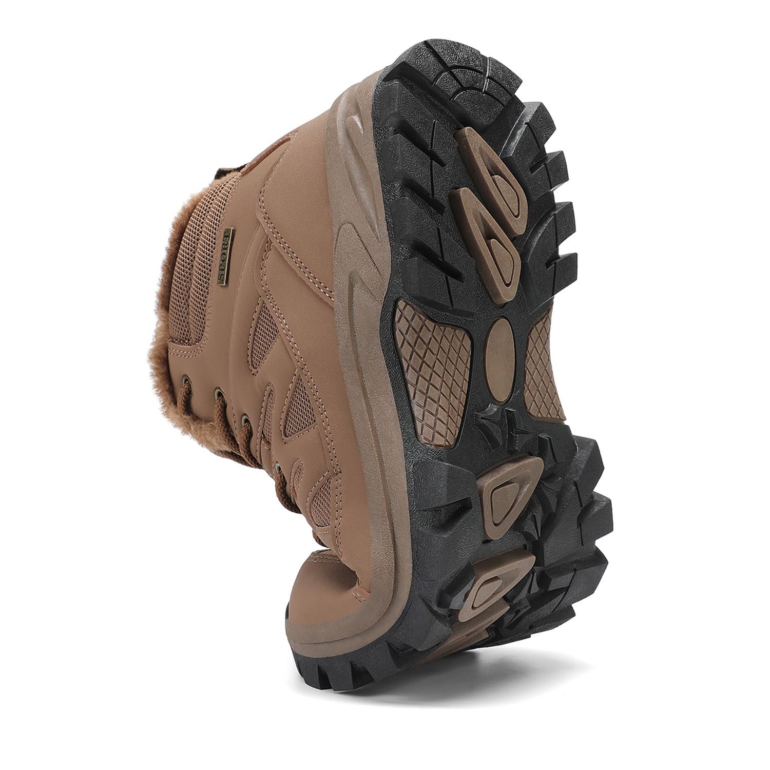 Чоловічі черевики для хайкінгу FLARUT, теплі зимові черевики для вулиці, для снігу, трекінгу, фото №5