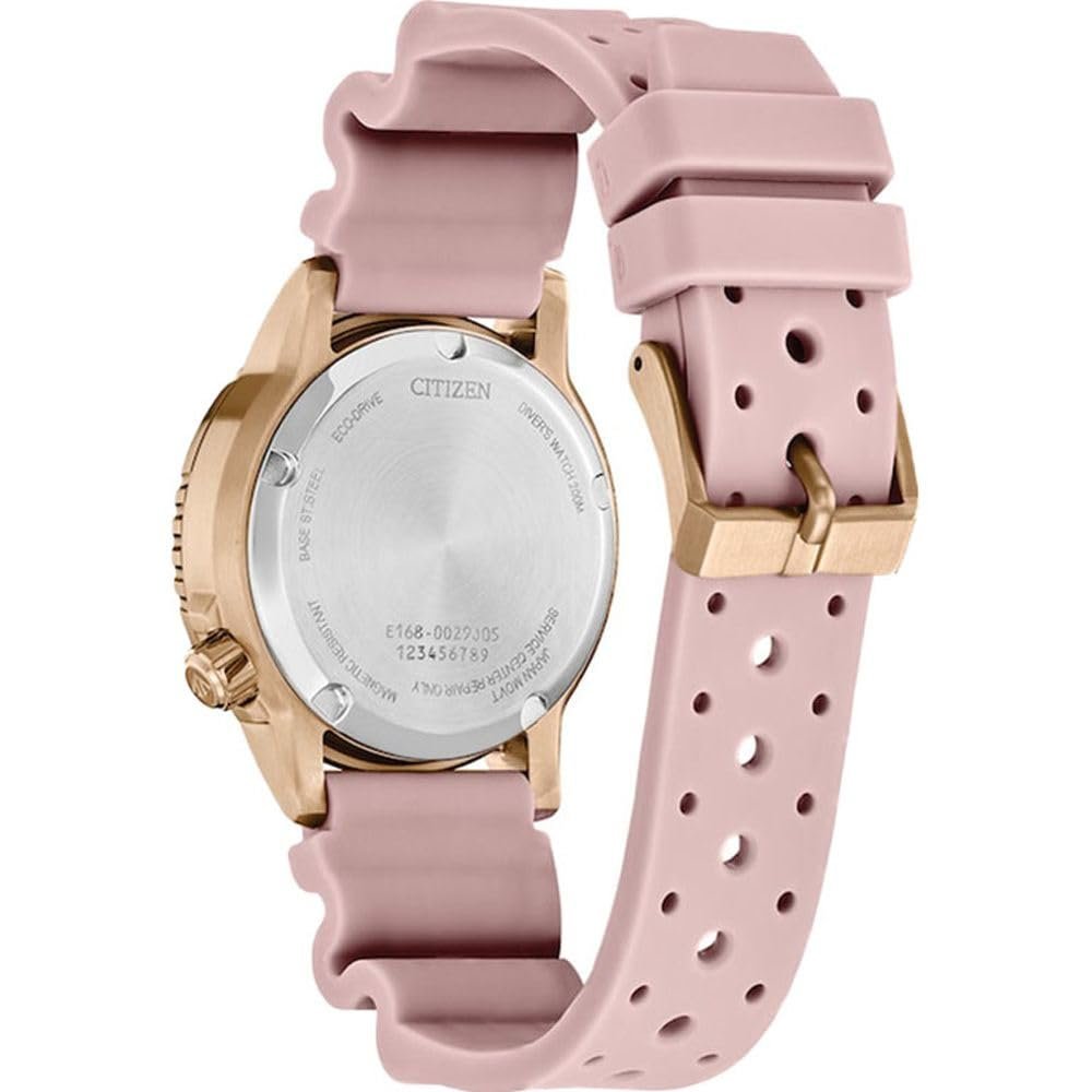 Жіночий аналоговий годинник Quartz CITIZEN EO2023-00A з поліуретановим ремінцем, рожевий, стандартний, ремінець., фото №2 Жіночий аналоговий годинник Quartz CITIZEN EO2023-00A з поліуретановим ремінцем, рожевий, стандартний, ремінець., фото №2