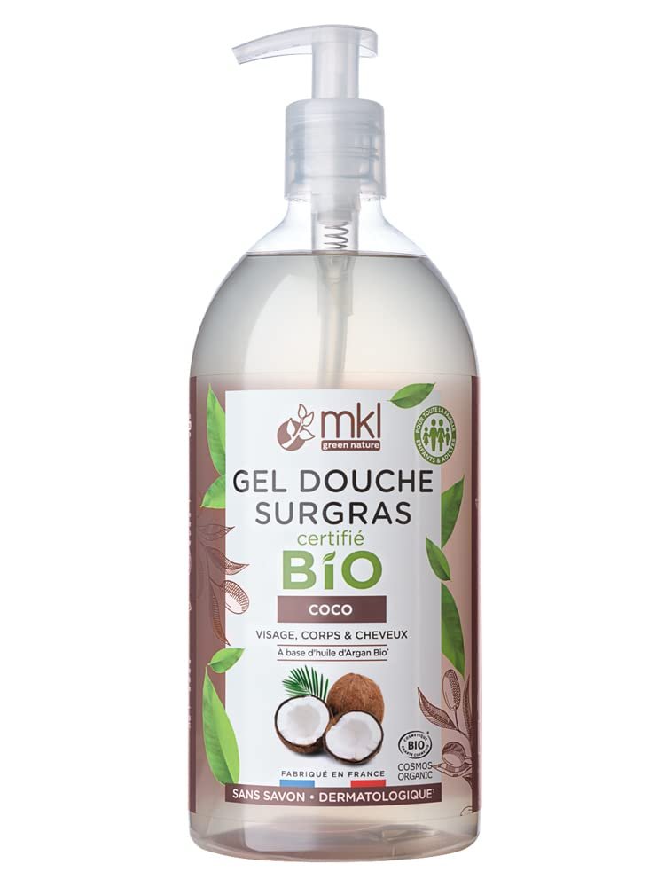 Гель для душу MKL Green Nature Surgras Coco Bio 1 л, фото №1