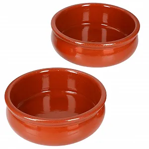 Миска MamboCat Berlin Cazuela Набор 2 шт. Характеристика M Красно-коричневый synthetic.ua - Фото 1