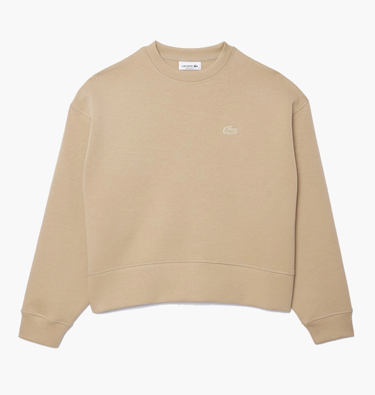Свитшот Lacoste Oversize Fit SF561402S Бежевый, фото №1
