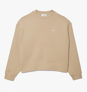 Свитшот Lacoste Oversize Fit SF561402S M бежевый - Фото 1