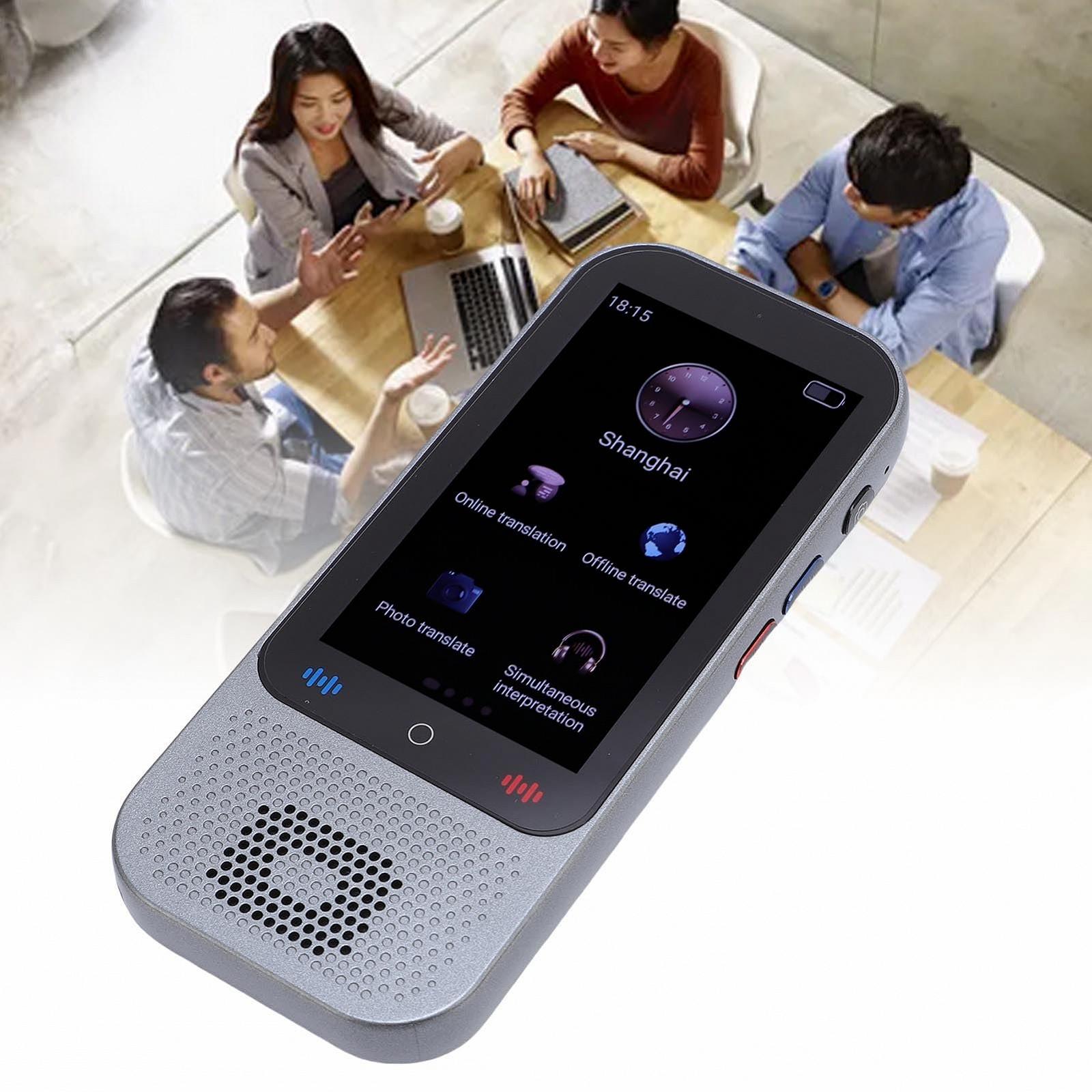 Голосовий перекладач AI, 138 мовами, 1 ГБ і 8 ГБ 3-дюймовий сенсорний екран, фото №6