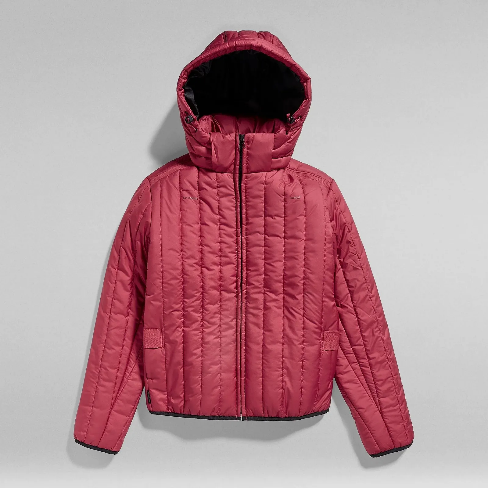 Жіноча куртка G‑Star Meefic Vertical Quilted Jacket Cerise - S, фото №4