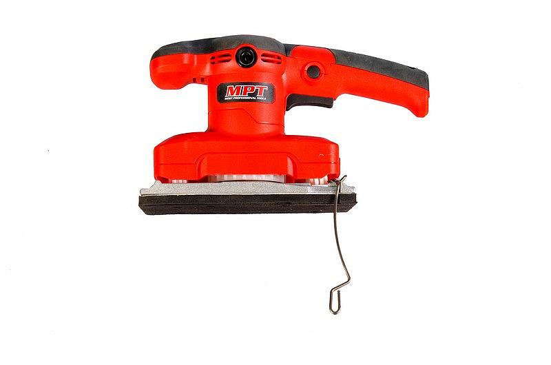 Шліфмашина вібраційна MPT 320 Вт 14000 об/хв 180х90 мм MFS3203, фото №7