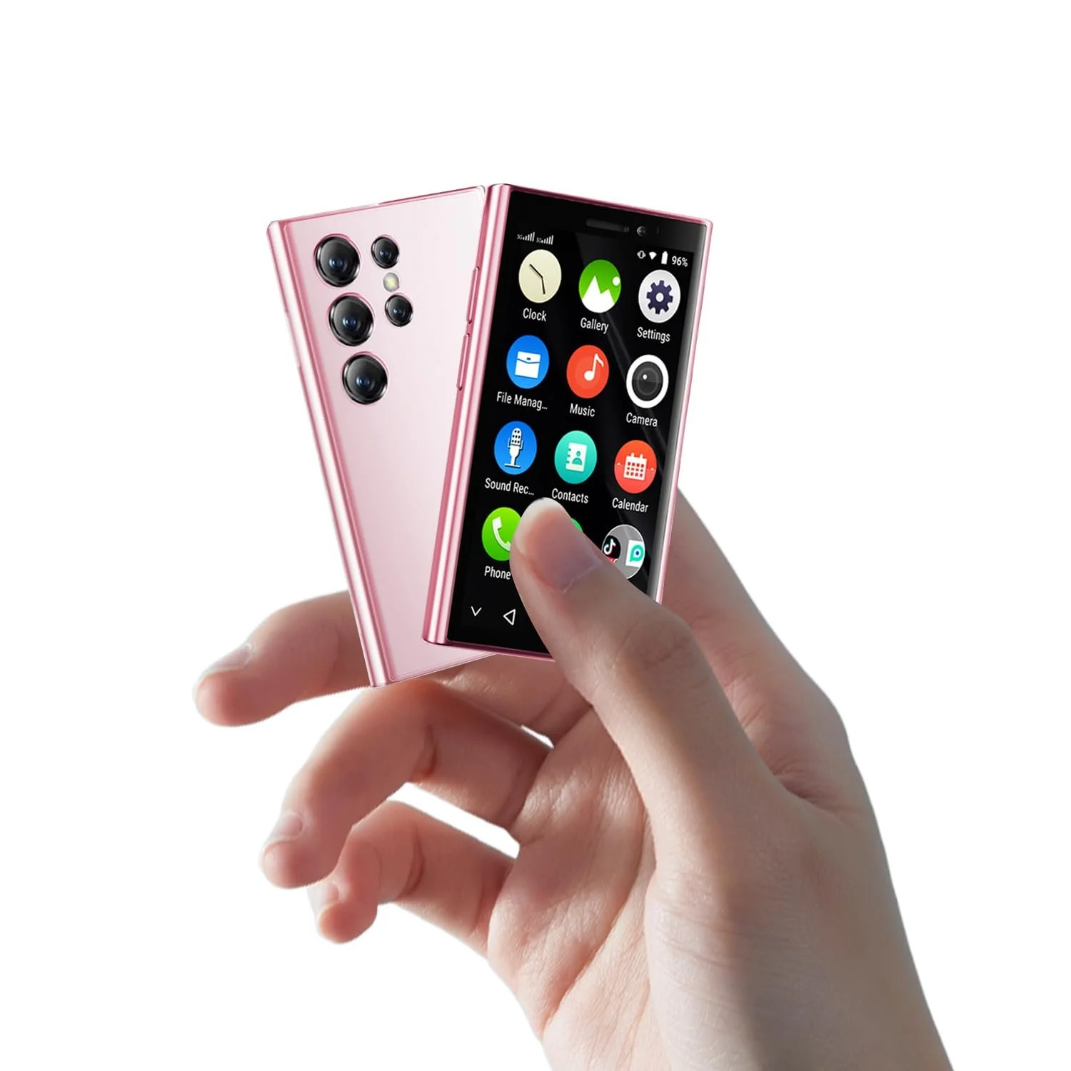Смартфон Mini 3G 2GB RAM + 16GB 3 дюйми HD Pink, фото №1