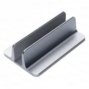 Подставка для ноутбука Вертикальная алюминиевая подставка для ноутбуков 13-17" - Фото 1