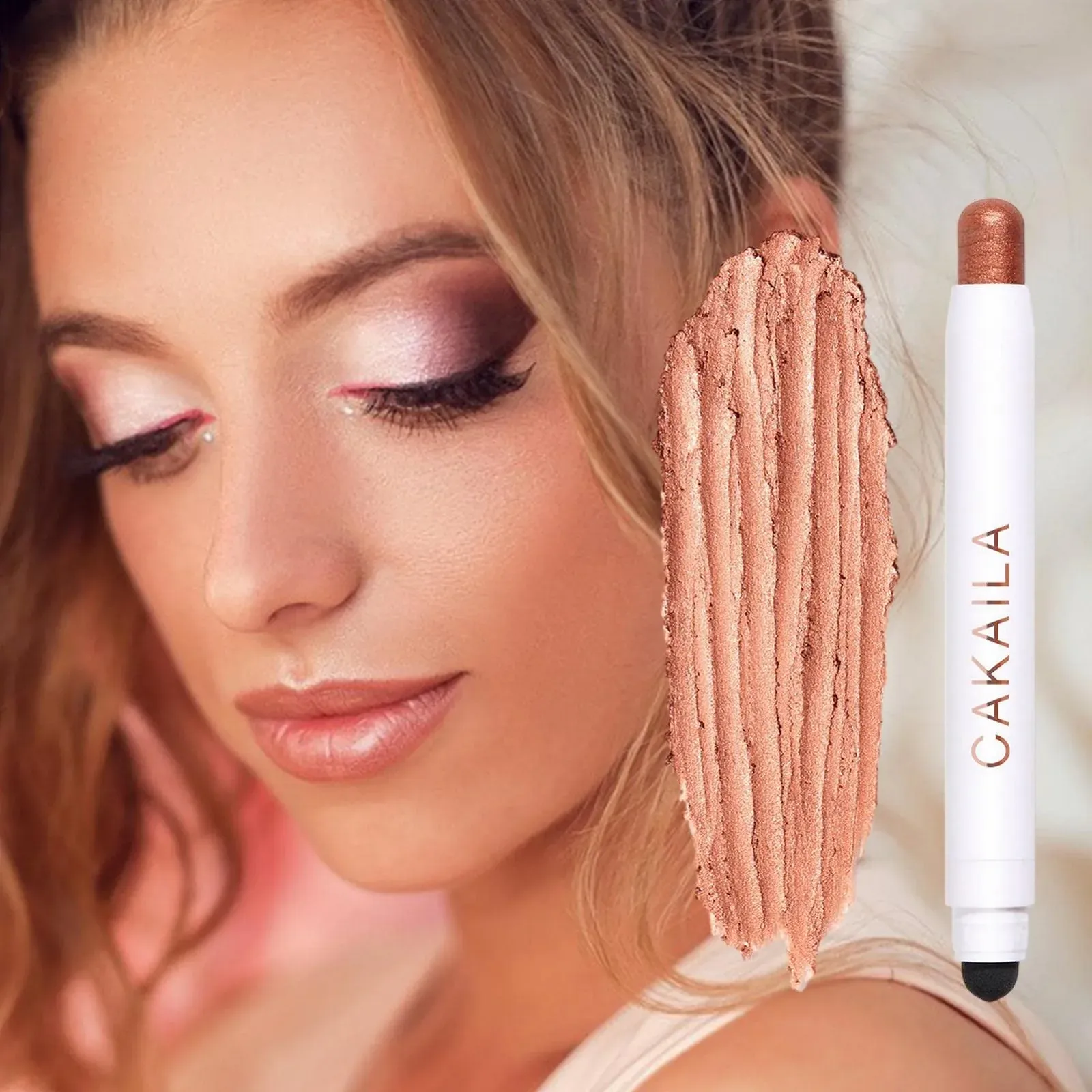 Тени-карандаш Fulenyi, двусторонний, кремовый, фото №7 Тени-карандаш Fulenyi, двусторонний, кремовый, фото №7