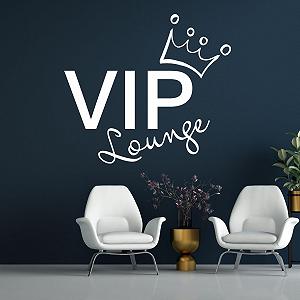 Наклейка на стіну GRAZDesign VIP Lounge Luxury 64 x 57 см 010 Біла synthetic.ua - Фото 1