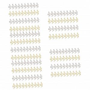 Украшение для ногтей Змея Healvian 200 шт. Золотой - Фото 1