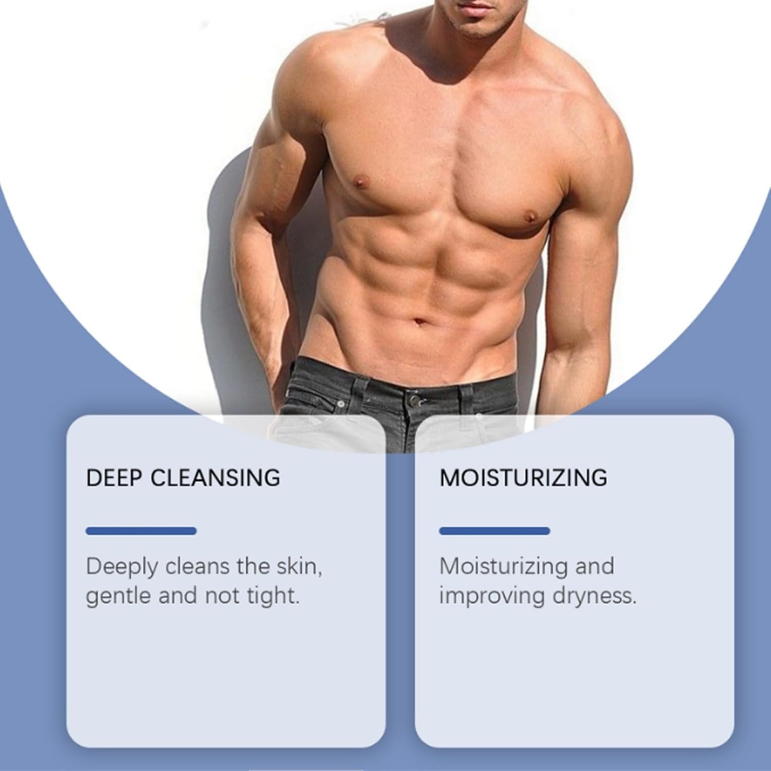 Гель для душу Salicylic Acid Oil Control Deep Cleansing Refreshing and Soothing Long-Lasting Fragrance для чоловіків, фото №3