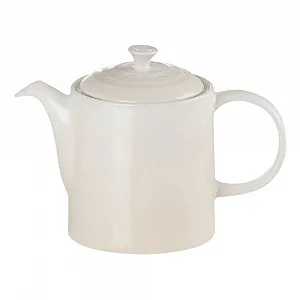 Чайник-заварник Le Creuset Stoneware Tall 1,3 літра, Meringue - Фото 1