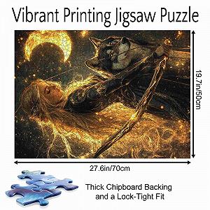 Пазл Gorgeous Girls Glitter Fairy 1000 элементов 50 x 70 см synthetic.ua - Фото 1