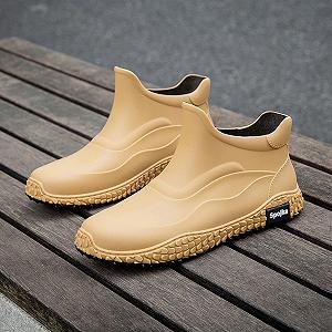 Сапоги Wellington pxjsdwe Водонепроницаемые Полувысокие Мужские synthetic.ua - Фото 1