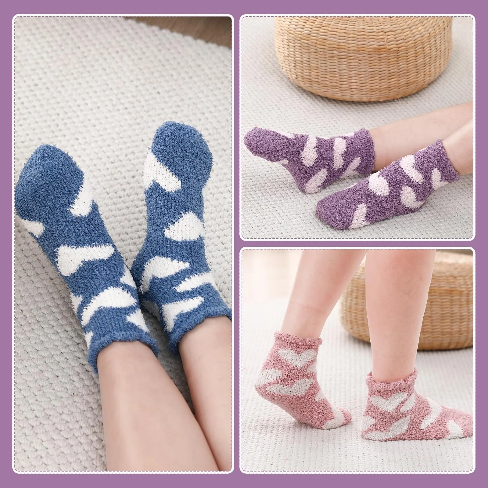 Шкарпетки Hestya Пухнасті шкарпетки Жіночі 35-42, фото №4