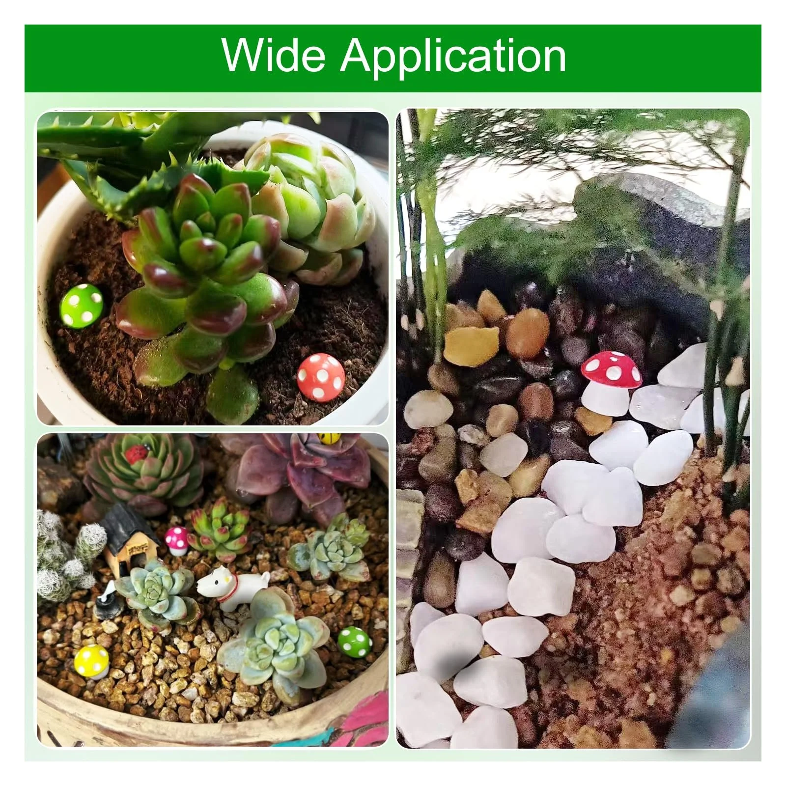 Миниатюры SJUIEO 40 Pieces Mini Resin Mushrooms Пластиковый Кукольный дом Декорация Ландшафт Аквариум Миниатюрная Игрушка 8 Цветов, фото №6 Миниатюры SJUIEO 40 Pieces Mini Resin Mushrooms Пластиковый Кукольный дом Декорация Ландшафт Аквариум Миниатюрная Игрушка 8 Цветов, фото №6