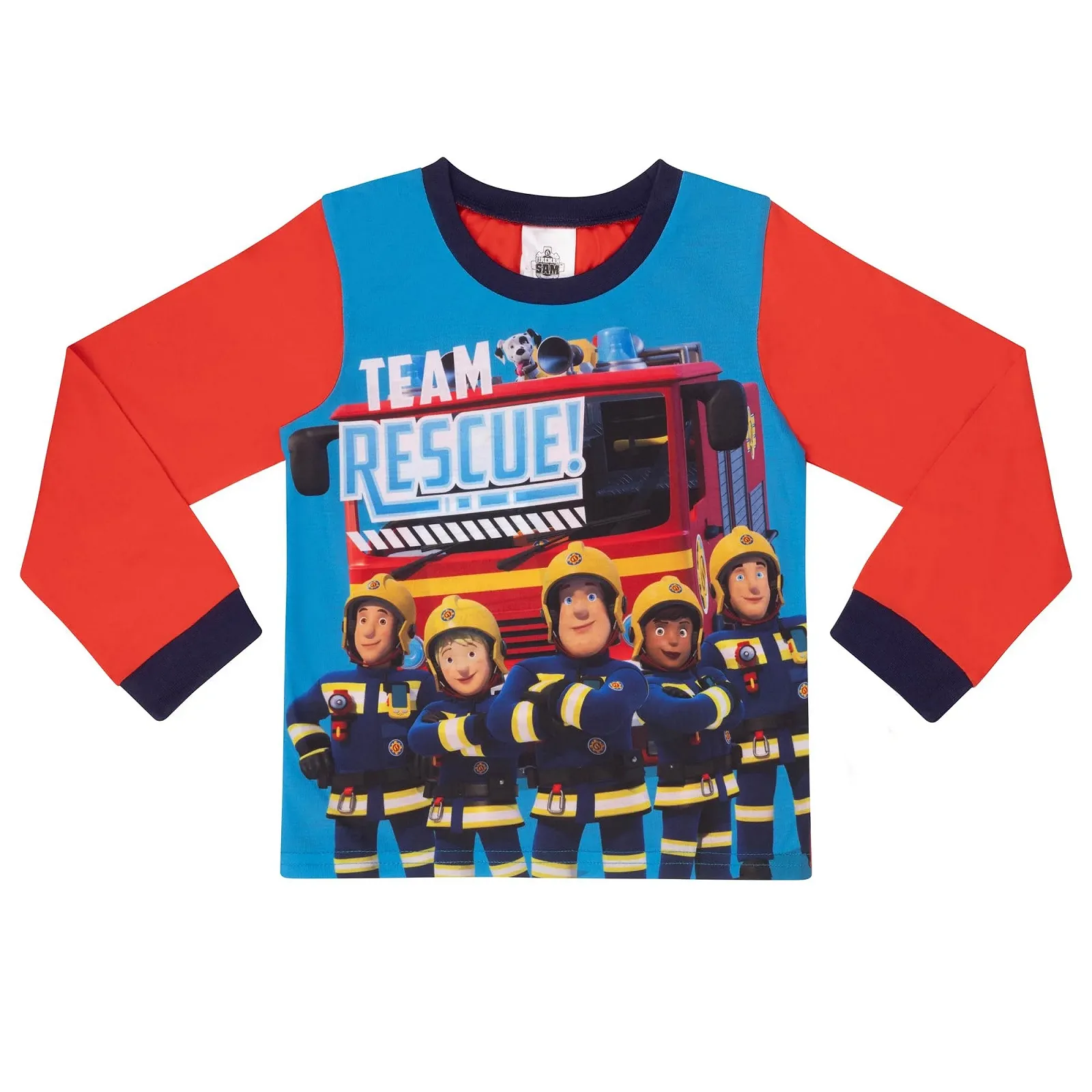 Піжама Fireman Sam Офіційний З довгим Рукавом Однотонний, фото №2