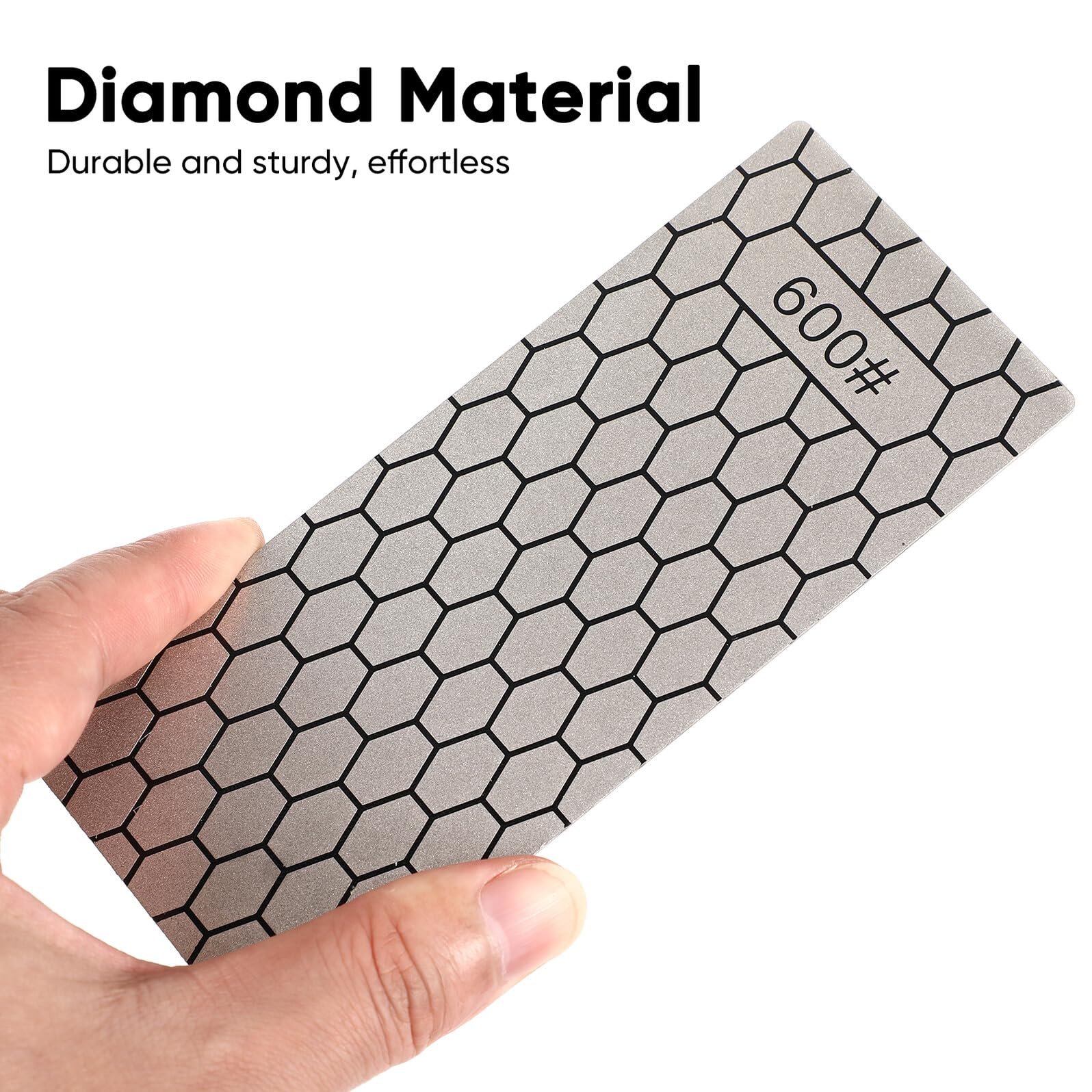 Набір алмазних точильних каменів 3 шт. Корунд Нековзні, фото №3