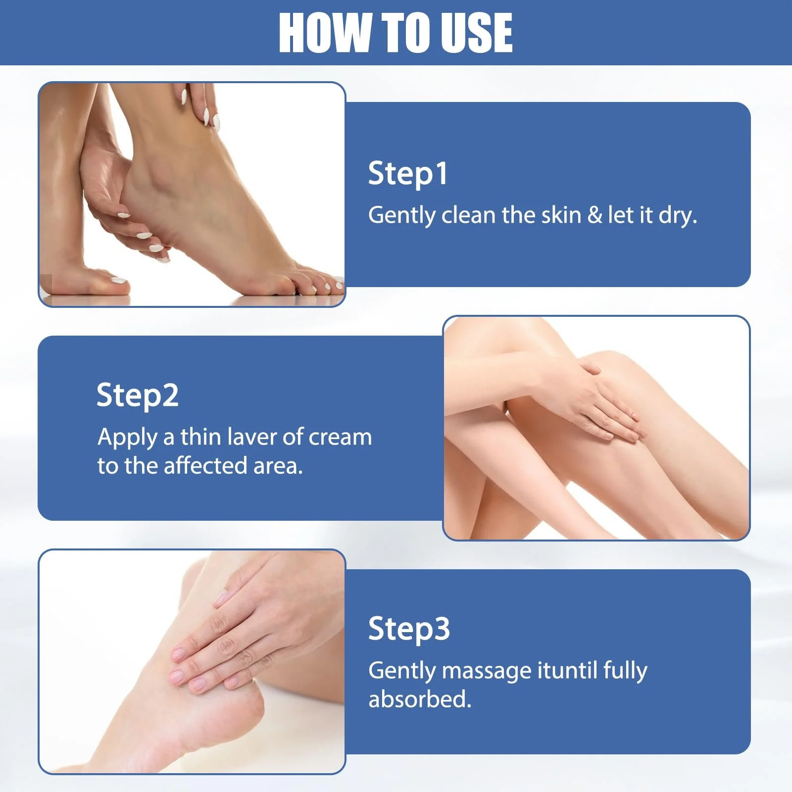 Крем для ног увлажняющий и против трещин с Urea Pack of 2, фото №5 Крем для ног увлажняющий и против трещин с Urea Pack of 2, фото №5