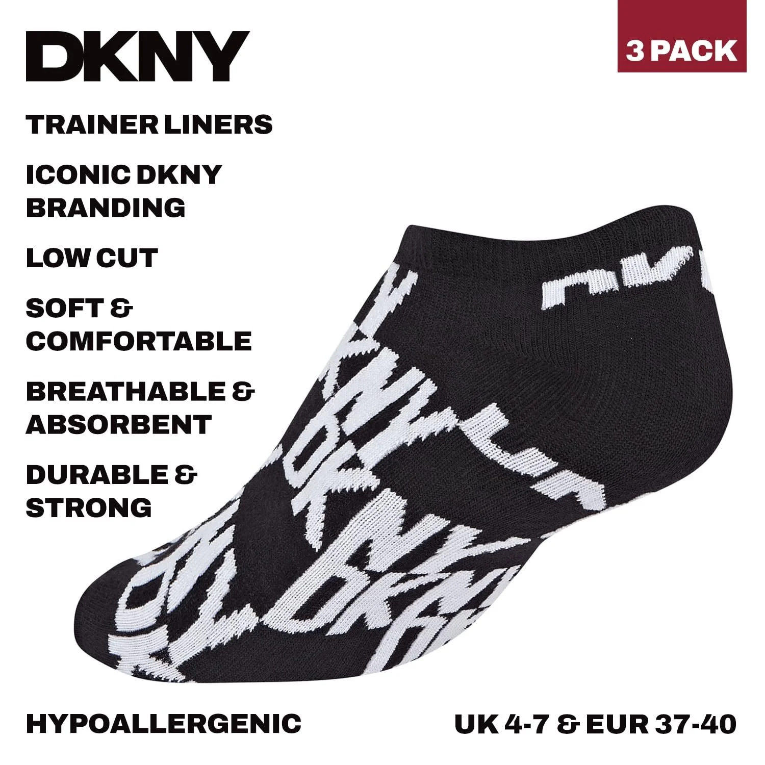 Жіночі шкарпетки DKNY, фото №3