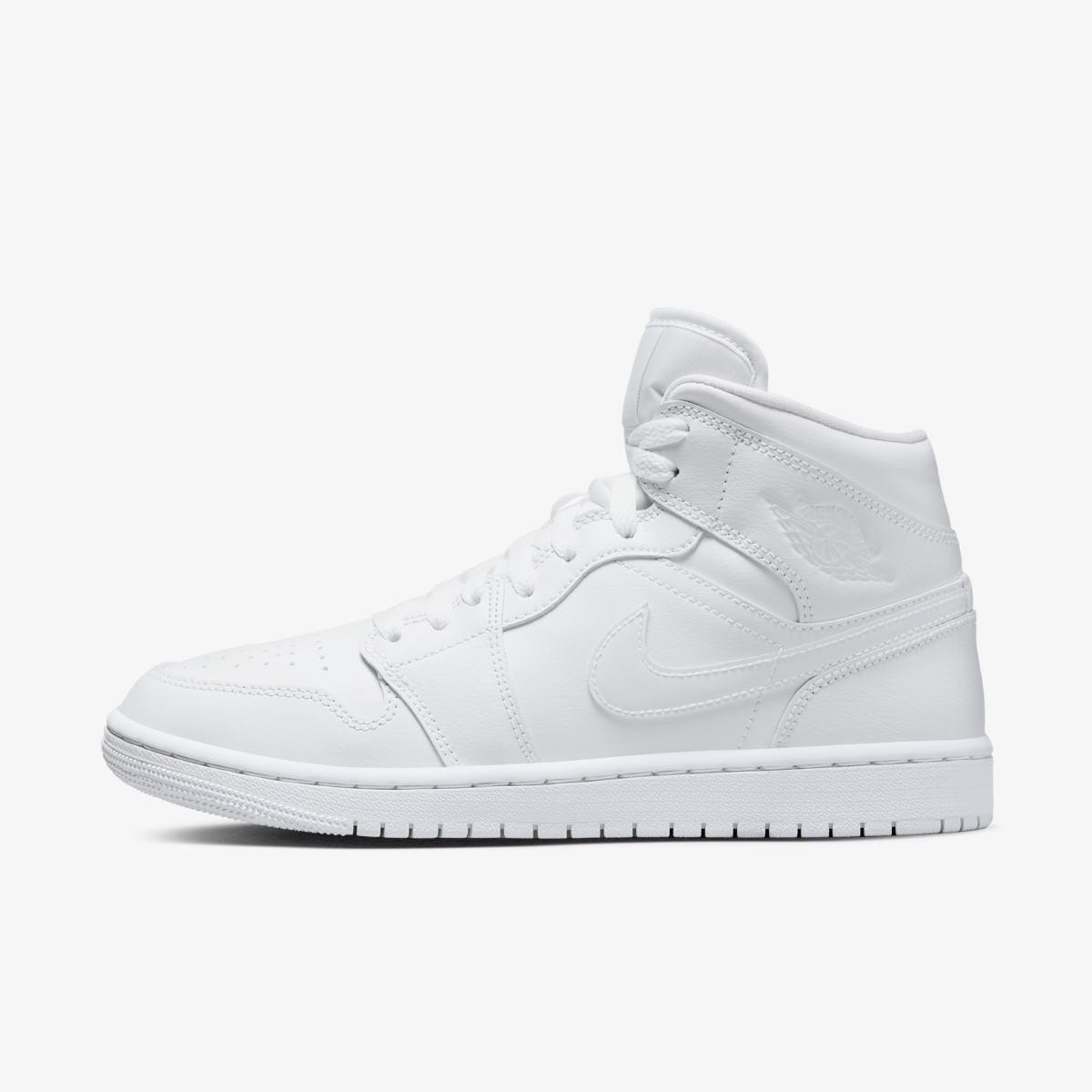 Кросівки Jordan 1 Mid White 38, фото №2