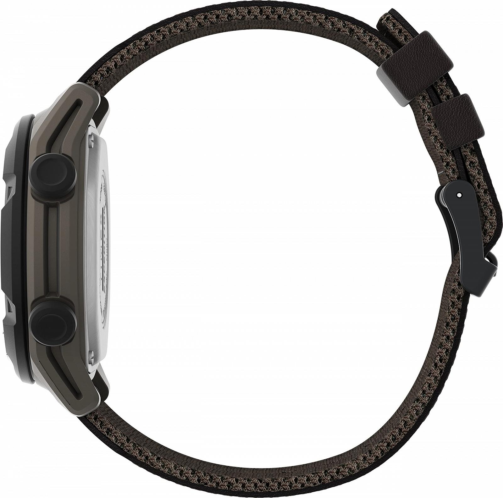 Годинник Timex Expedition Robust Digital для чоловіків 43 мм з шкіряним ремінцем, фото №2