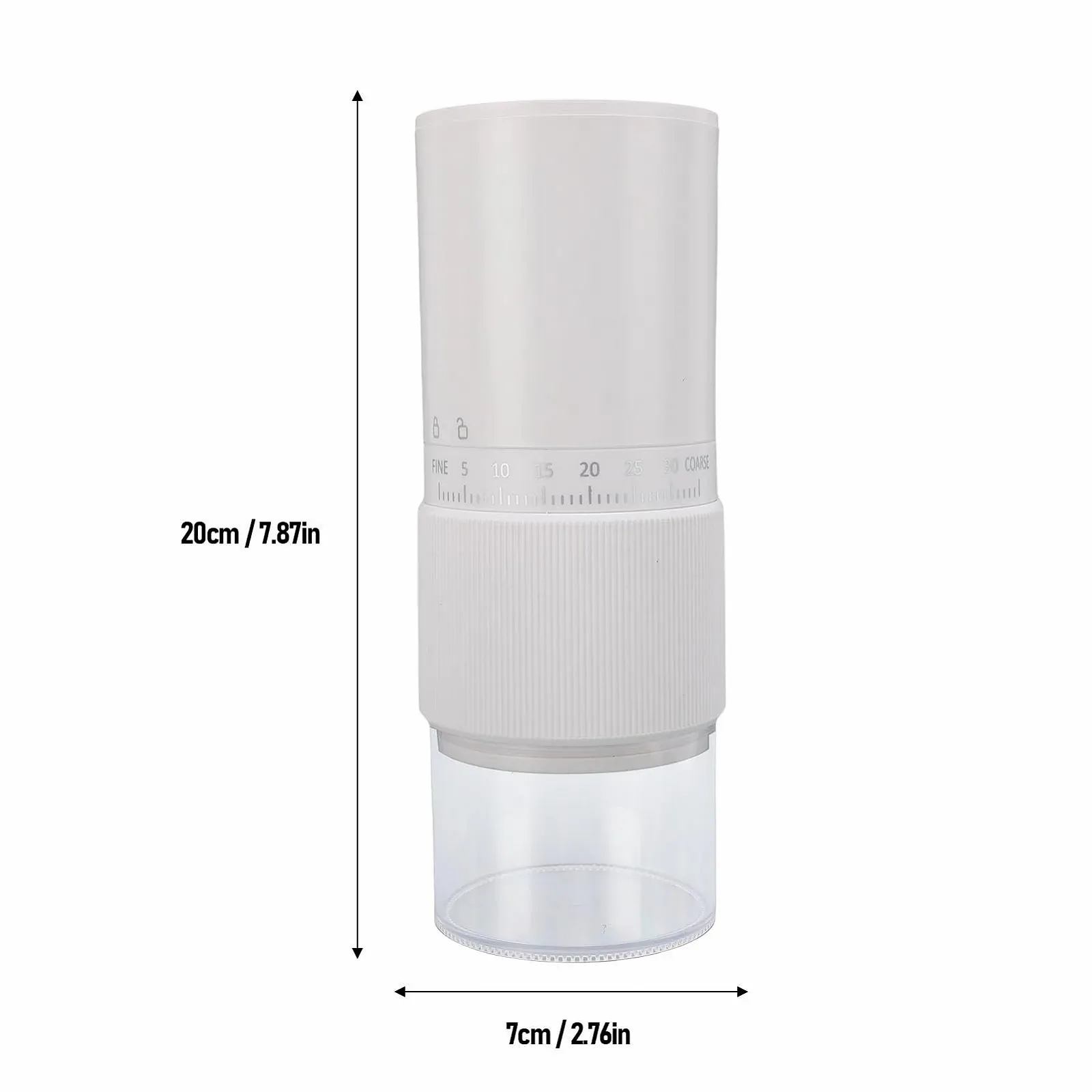 Кофемолка электрическая Без бренда Без серии Без модели Регулируемые настройки Белый, фото №8