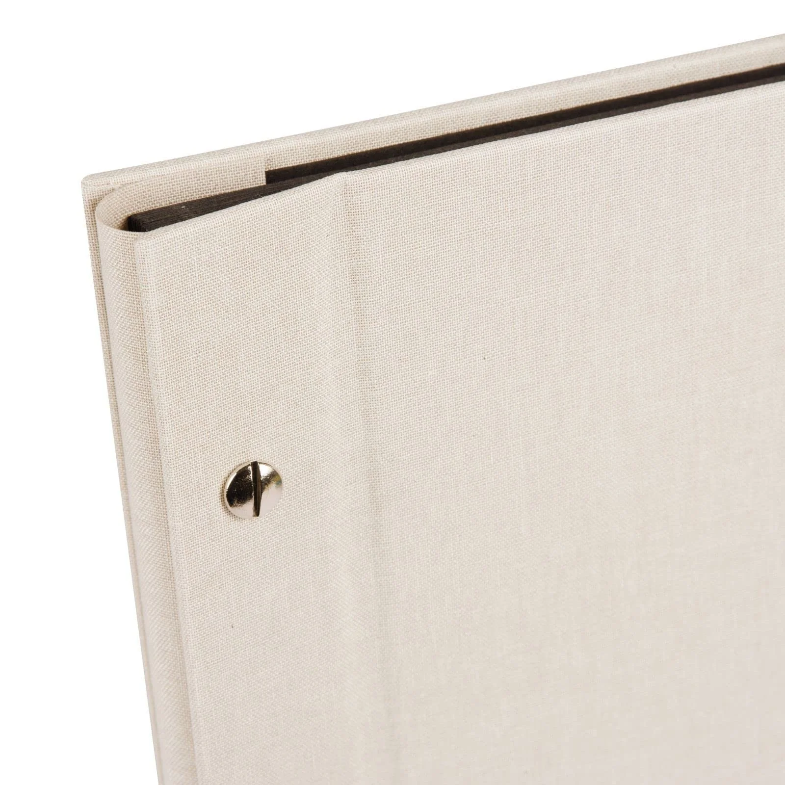 Фотоальбом на винтах goldbuch Bella Vista с вырезом для фотографий 39 x 31 см, 40 страниц с защитными разделителями, лен, серый, песочно-серый, 39 x 31 см, фото №4 Фотоальбом на винтах goldbuch Bella Vista с вырезом для фотографий 39 x 31 см, 40 страниц с защитными разделителями, лен, серый, песочно-серый, 39 x 31 см, фото №4