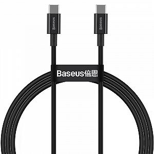 Дата кабель Baseus Superior Series Fast Charging Type-C to PD 100W 1m CATYS-B - Фото 1
