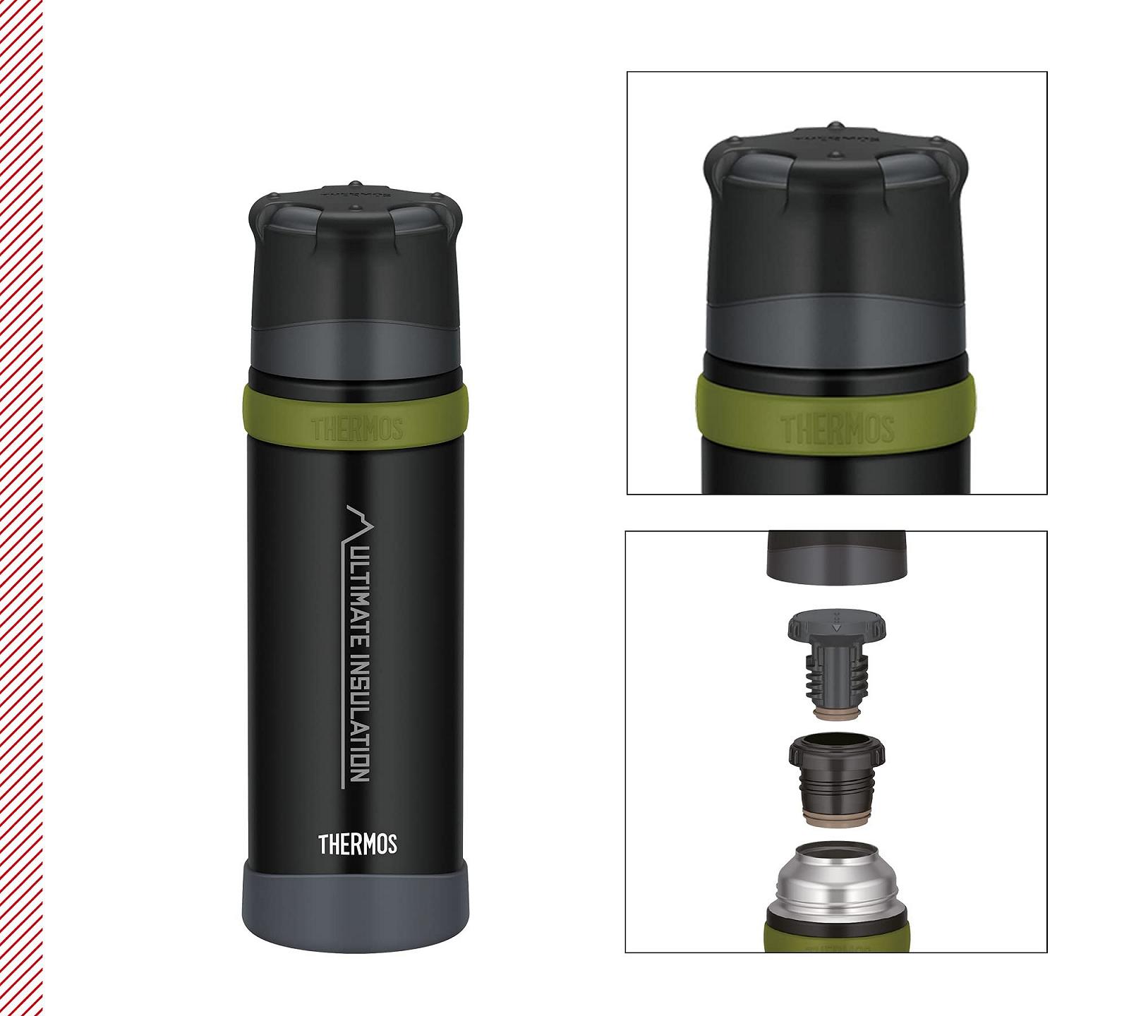 Термос Thermos Mountain 0.50 л, нержавіюча сталь, Black, фото №2 Термос Thermos Mountain 0.50 л, нержавіюча сталь, Black, фото №2