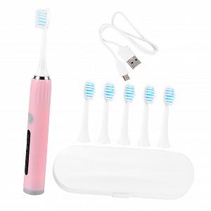 Електрична зубна щітка WRITWAA ABS Рожева - Фото 1