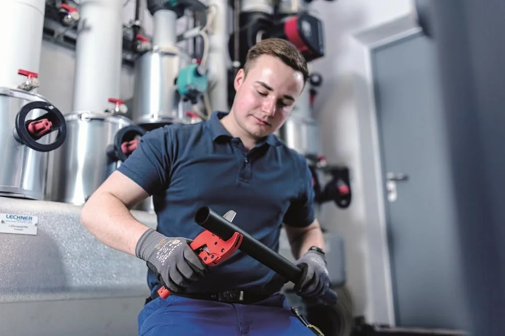 Ножиці для пластикових труб Rothenberger Nr.5.2000 Rocut / 42 мм / Червоний, фото №6