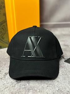 Кепка Armani черный с буквами с036 - Фото 1