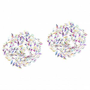 Стразы для ногтей Healvian 200 шт. - Фото 1