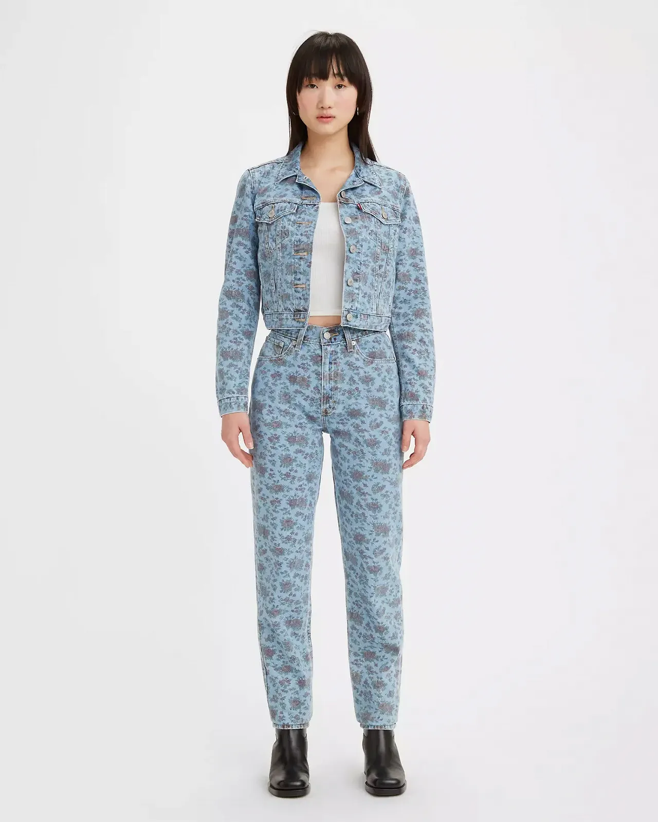 Жіночі джинси Levis - 80S Mom Jean Harriet Floral Indigo - 25 30, фото №3 Жіночі джинси Levis - 80S Mom Jean Harriet Floral Indigo - 25 30, фото №3